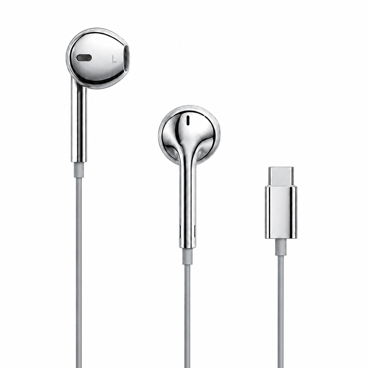 CHROME WIRED BUDS