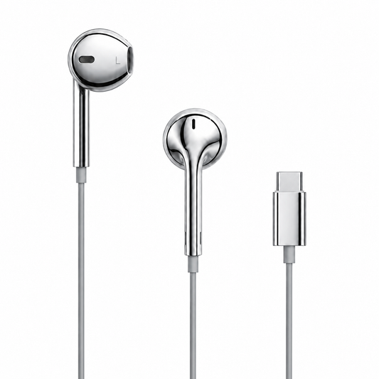 CHROME WIRED BUDS